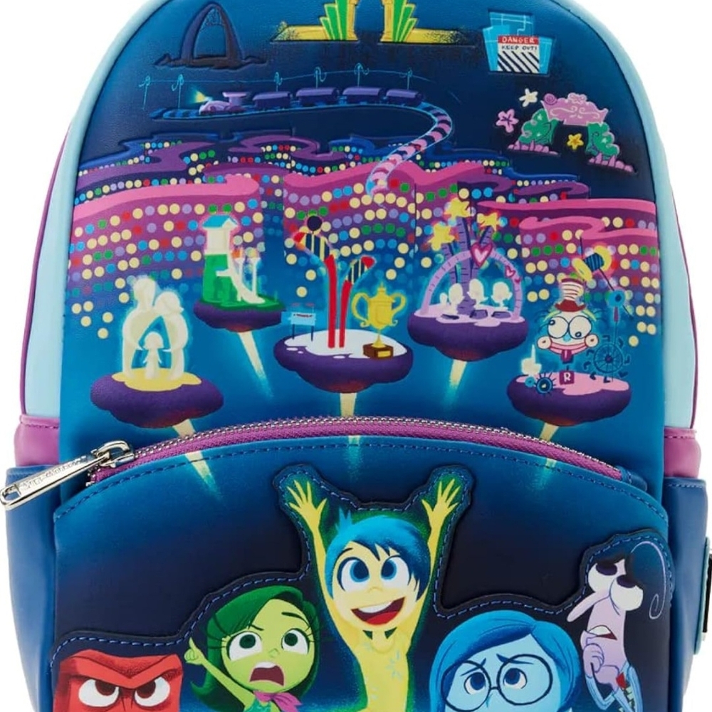 Loungefly Pixar Moments Inside Out Control Panel GLOW IN THE DARK EXCLUSIVE